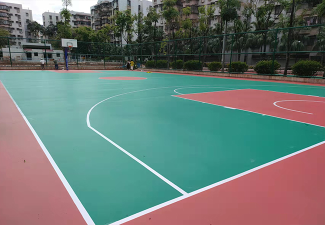四川硅PU球場材料