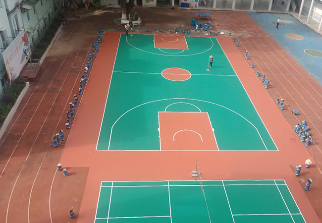 陜西硅PU球場材料