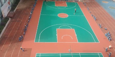 甘肅硅PU球場材料